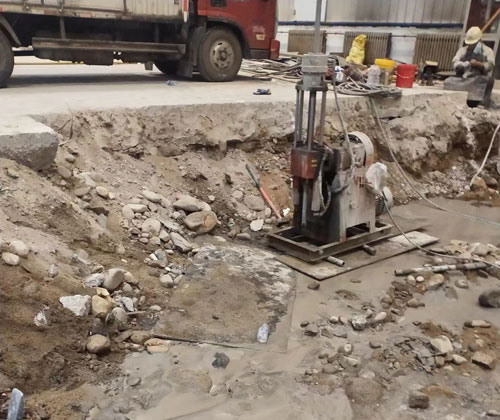 奇台公路下沉压浆